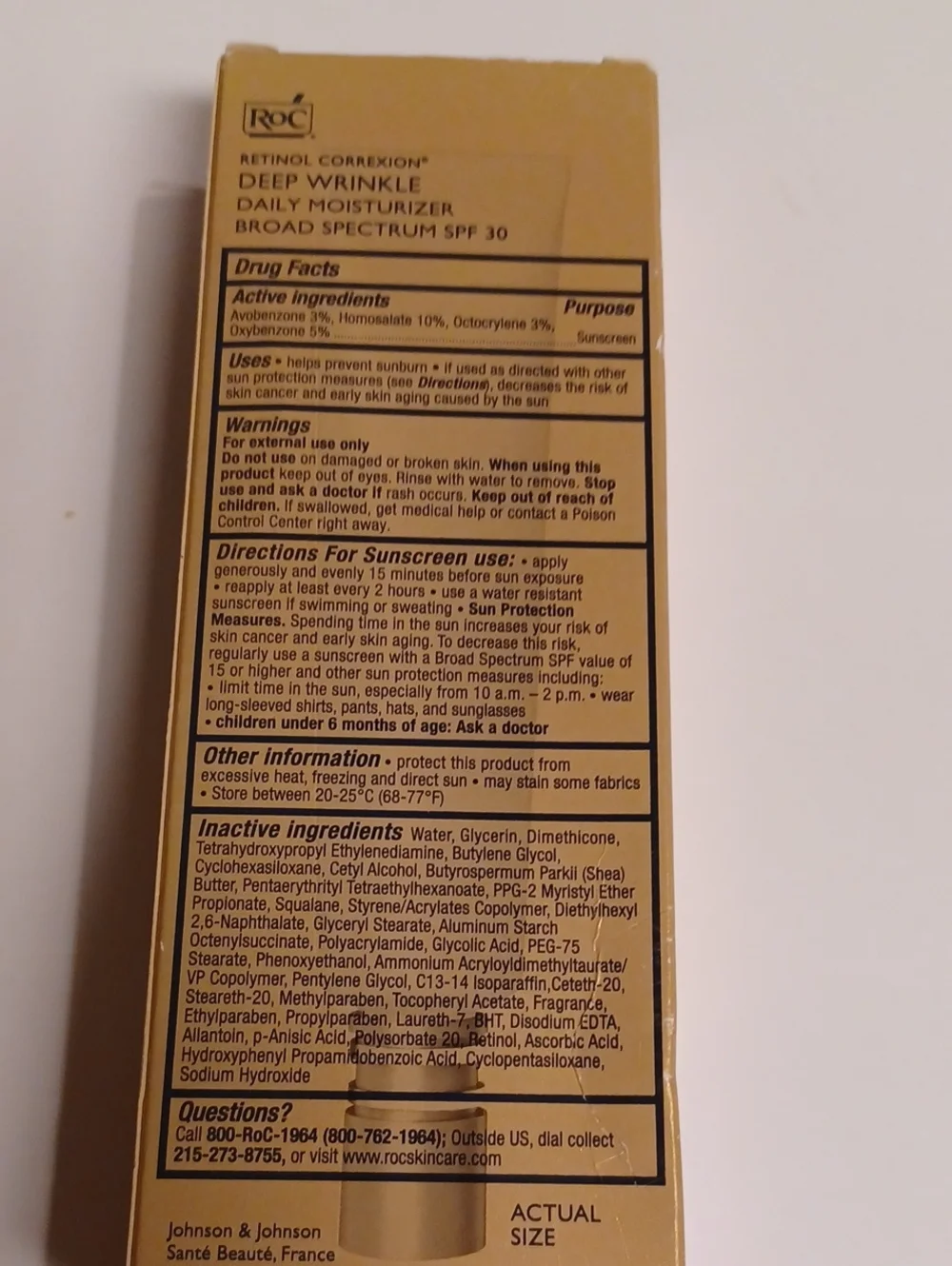 > Retinol Correxion Deep Wrinkle Daily Moisturizer & Night Cream - Gold